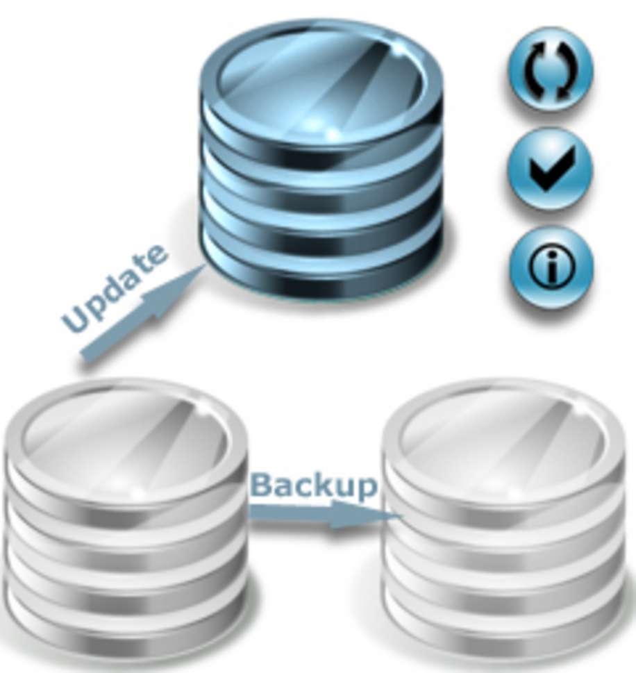 Update Services für Betriebssysteme, Datenbank PHP und Anwendungen